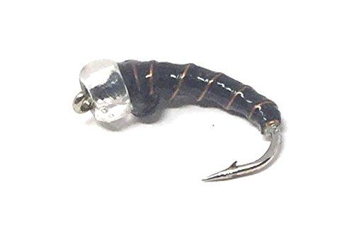Feeder Creek Fly Fishing Trout Flies - Mercury Midge - 15 Wet Flies - 5 Size Assortment - Feeder Creek
