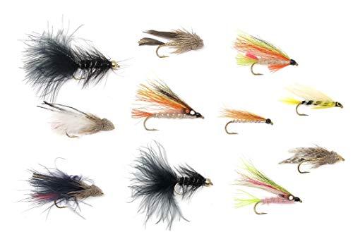 Streamer Assortment -22 Flies in 11 Patterns - Size 6, 8