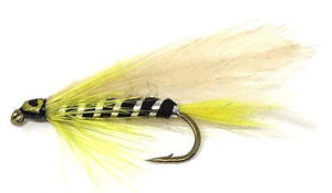 Feeder Creek Fly Fishing Trout Flies - BLACK GHOST STREAMER - 12 Wet Flies - 3 Sizes - Feeder Creek