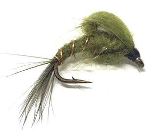 Fly Fishing Flies Assortment - Popular for Trout Fishing  - 30 Wet Flies - 15 Patterns - Feeder Creek