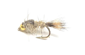 Fly Fishing Assortment - 18 Flies in 6 Patterns with Fly Box