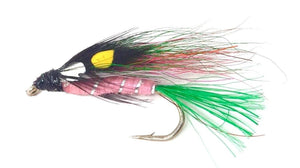 Feeder Creek Fly Fishing Trout Flies - Little Rainbow Trout Assortment - One Dozen Streamers - Feeder Creek