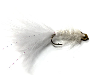 Bead Head Wooly Bugger Fly Fishing Flies - One Dozen - Many Colors and Sizes