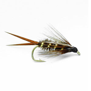 Feeder Creek Fly Fishing Trout Flies - Prince Nymph - 12 Flies - 3 Sizes 8, 10, 12 - Feeder Creek