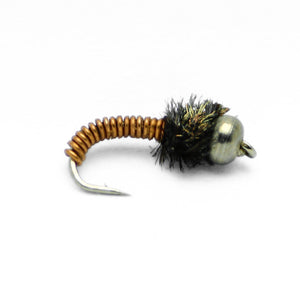 Fly Fishing Flies  - 48 Classic Nymph- 8 Patterns in 3 Sizes (Brassie, Pheasant Tail, More) - Feeder Creek