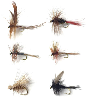 Feeder Creek Fly Fishing Trout Flies - POPULAR MAYFLIES - 18 Flies - 6 PATTERNS - Feeder Creek