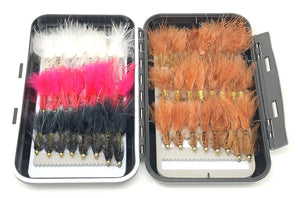 Bead Head Wooly Bugger Assortment- 48 Flies - 6 Patterns