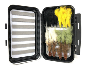 Feeder Creek Fly Fishing Trout Flies - Zonker Streamers (20 Flies with Box) - Feeder Creek