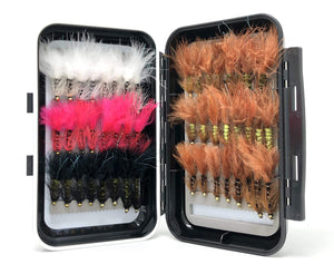 Bead Head Wooly Bugger Assortment- 48 Flies - 6 Patterns