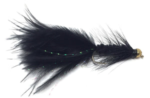 Bead Head Wooly Bugger Fly Fishing Flies - One Dozen - Many Colors and Sizes