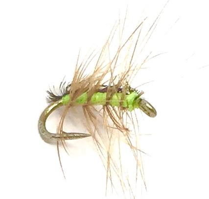 Fly Fishing Trout Flies, UV Midge Emerger