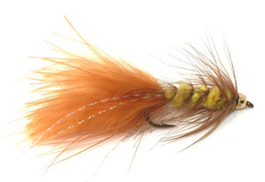 Bead Head Wooly Bugger Multi-Color Flies - One Dozen - 4 Sizes 6, 8, 10, 12 (3 of Each Size) - 8 Patterns to Choose From