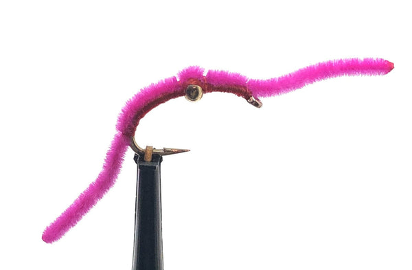 Fly Fishing Flies for Sale - Bead Head San Juan Worm Pink