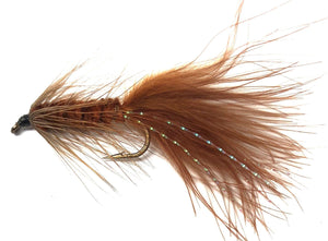 Wooly Bugger Fly Fishing Flies - One Dozen in 6 Color Options - 4 Size Assortment 6, 8, 10, 12 (3 of Each Size)