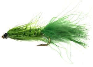 Wooly Bugger Fly Fishing Flies - One Dozen in 6 Color Options - 4 Size Assortment 6, 8, 10, 12 (3 of Each Size)