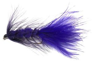 Wooly Bugger Fly Fishing Flies - One Dozen in 6 Color Options - 4 Size Assortment 6, 8, 10, 12 (3 of Each Size)